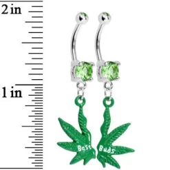 Best Buds Pot Leaf Best Friends Belly Ring Set 5 Best Buds Pot Leaf Best Friends Belly Ring Set -Body Jewelry Store 37887 563a3a83 6daf 492f 8a34 072fdf135b5c