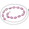 Momo Aphrodite Amore Pink Gem Adjustable Belly Chain