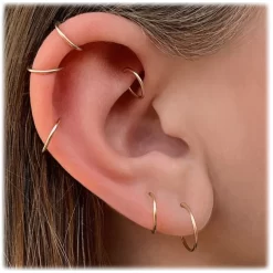 14 Gauge 1/2 Solid G23 Implant Grade Titanium Hinged Segment Ring -Body Jewelry Store 61754.otherimage4