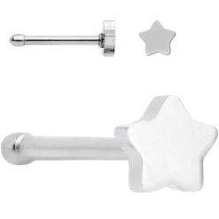 1/4 Clear Gem Cosmic Universe Nose Bone 6 Pack Set -Body Jewelry Store 63765.otherimage4