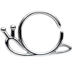 18 Gauge The Travelling Snail Closure Ring