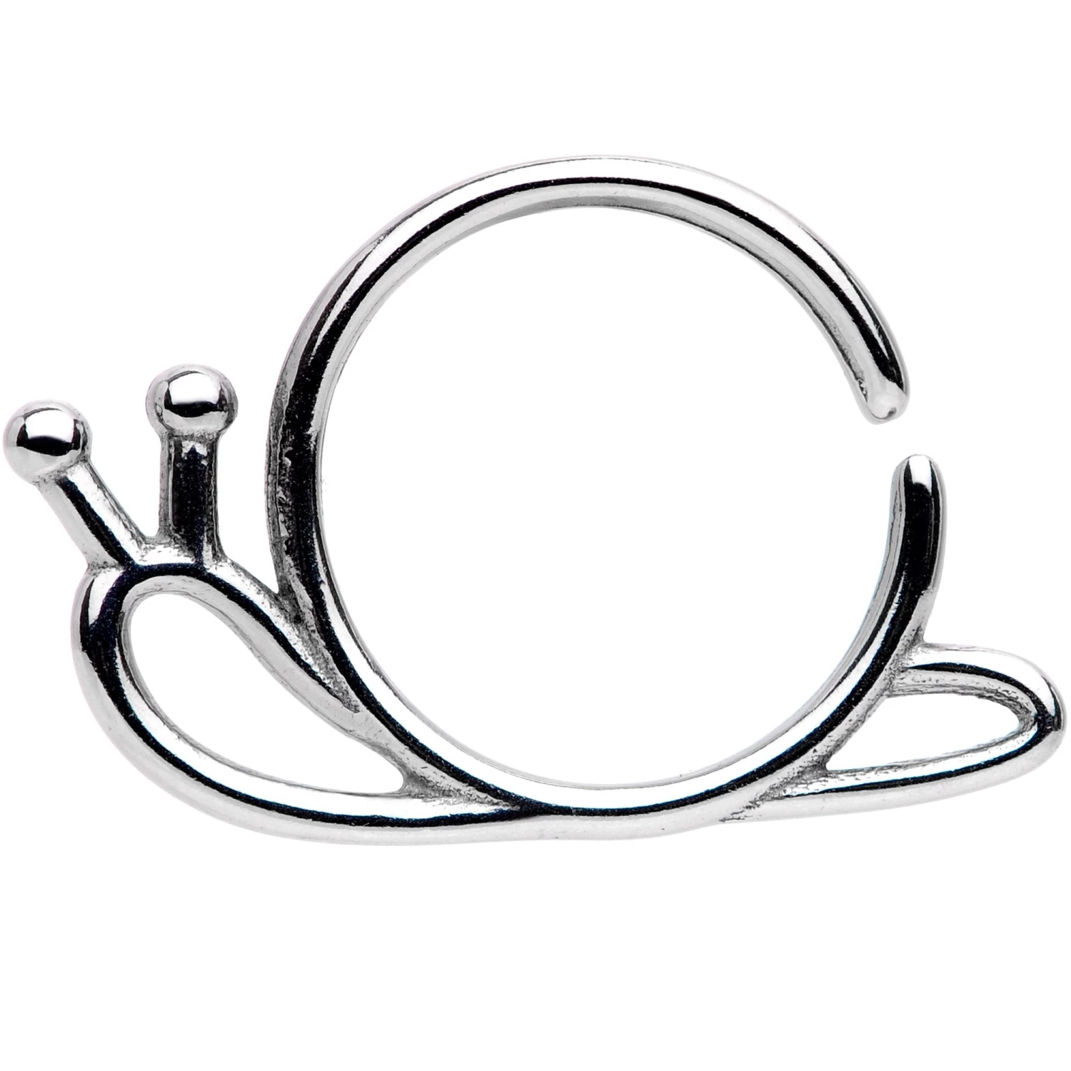 18 Gauge The Travelling Snail Closure Ring 1 18 Gauge The Travelling Snail Closure Ring