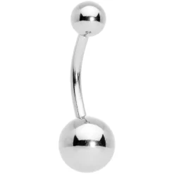 Gaby Clear Aurora Gem Maple Leaf Dangle Belly Ring Set Of 4 9 Gaby Clear Aurora Gem Maple Leaf Dangle Belly Ring Set Of 4 -Body Jewelry Store 66200.otherimage3