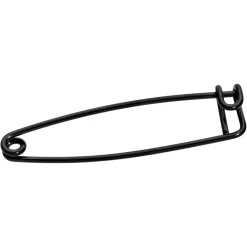 Body Jewelry Store 26 14 Gauge Black Punk Rock Safety Pin Industrial Barbell 38mm