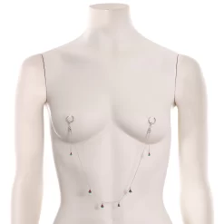 Gaby 14 Gauge 9/16 Clear Gem Watermelon Captive Ring Dangle Nipple Chain -Body Jewelry Store 67967.otherimage1 800dce1d 34aa 4dad a1a5 66a11b2a5ca7