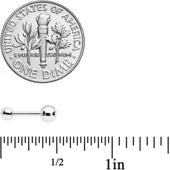 Gaby 16 Gauge 1/4 Aurora Gem Flower Cartilage Tragus Set Of 3 -Body Jewelry Store 68102.otherimage3