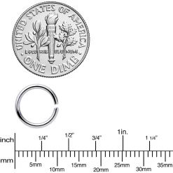 16 Gauge 5/16 Steel Mixed Gold Tone Seamless Cartilage Ring Set Of 12 6 16 Gauge 5/16 Steel Mixed Gold Tone Seamless Cartilage Ring Set Of 12 -Body Jewelry Store 70123.otherimage2