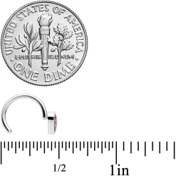 18 Gauge 5/16 Rainbow Tie Dye Heart Valentines Day Nose Hoop 7 18 Gauge 5/16 Rainbow Tie Dye Heart Valentines Day Nose Hoop -Body Jewelry Store 72276.otherimage3