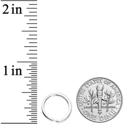 16 Gauge 3/8 Clear CZ Gem Forward Facing Closure Ring -Body Jewelry Store 72955.otherimage2