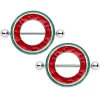 Gaby 14 Gauge 13/16 Tasty Watermelon Summer Nipple Shield Set