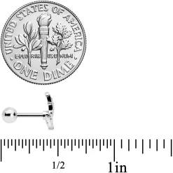 16 Gauge 1/4 Autumnal Colors Maple Leaf Cartilage Tragus Earring 7 16 Gauge 1/4 Autumnal Colors Maple Leaf Cartilage Tragus Earring -Body Jewelry Store 73631.otherimage3