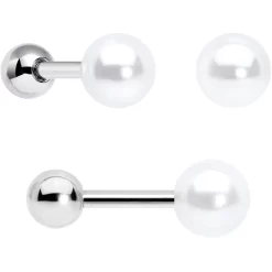 Gaby 16 Gauge 1/4 Bear Pearlescent Purple Heart Cartilage Tragus Set Of 3 7 Gaby 16 Gauge 1/4 Bear Pearlescent Purple Heart Cartilage Tragus Set Of 3 -Body Jewelry Store 74306.otherimage2