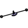 14 Gauge Black Purple Band Witch Hat Halloween Industrial Barbell 38mm