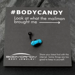 Blue Turquoise Stone Black Claw Belly Ring 15 Blue Turquoise Stone Black Claw Belly Ring -Body Jewelry Store 75394.otherimage3 de2cd1c4 d827 479d af35 546c168fd74a