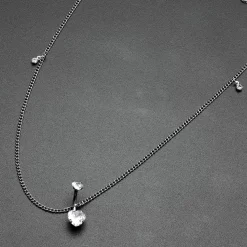 Clear Gem Double Heart Double Mount Belly Ring Belly Chain -Body Jewelry Store 75643.otherimage6