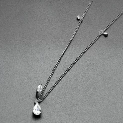 Clear Gem Double Drop Double Mount Belly Ring Belly Chain -Body Jewelry Store 75644.otherimage6