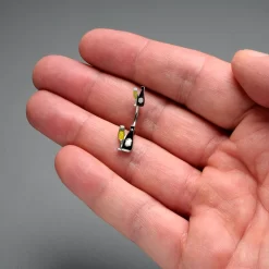 Champagne Bottle Flute Yellow Holiday Double Mount Belly Ring -Body Jewelry Store 75922.otherimage5