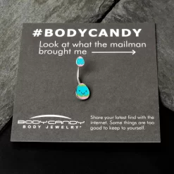 Blue Pink Celebration Easter Egg Double Mount Belly Ring 15 Blue Pink Celebration Easter Egg Double Mount Belly Ring -Body Jewelry Store 76154.otherimage7