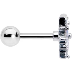 16 Gauge 1/4 Aurora CZ Gem Snowflake Style Cartilage Tragus Earring -Body Jewelry Store 76404.otherimage2 53e35e32 266c 4a3a bb83 0ed2f9efaecb