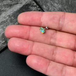 Gaby 16 Gauge 1/4 Aurora Gem Beach Heart Palm Tree Cartilage Tragus Earring 11 Gaby 16 Gauge 1/4 Aurora Gem Beach Heart Palm Tree Cartilage Tragus Earring -Body Jewelry Store 76931.otherimage3