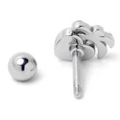 Gaby 16 Gauge 1/4 Aurora Gem Beach Heart Palm Tree Cartilage Tragus Earring 14 Gaby 16 Gauge 1/4 Aurora Gem Beach Heart Palm Tree Cartilage Tragus Earring -Body Jewelry Store 76931.otherimage6