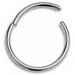 18 Gauge 3/8 ASTM F-136 Titainum Precision Hinged Segment Hoop