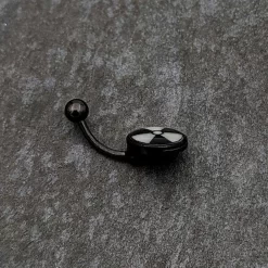 Black Glow In The Dark Radioactive Belly Ring 13 Black Glow In The Dark Radioactive Belly Ring -Body Jewelry Store CUBNA BKGL RADIOACTIVE.otherimage5