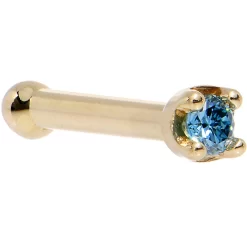 Solid 14KT Yellow Gold (September) 1.5mm Genuine Blue Diamond Nose Ring 17 Solid 14KT Yellow Gold (September) 1.5mm Genuine Blue Diamond Nose Ring -Body Jewelry Store G 2084 01bc3d6d 7a73 43ad a62c 65a609da8258