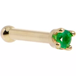 Solid 18KT Yellow Gold (May) 1.5mm Genuine Emerald Nose Ring 15 Solid 18KT Yellow Gold (May) 1.5mm Genuine Emerald Nose Ring -Body Jewelry Store G 2636 3a7655c0 3c60 4139 a9a8 5bee1eb74ee3