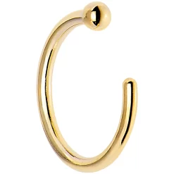20 Gauge 1/4 14kt Solid Yellow Gold Nose Hoop 13 20 Gauge 1/4 14kt Solid Yellow Gold Nose Hoop -Body Jewelry Store G 2994 ee0cde23 2e29 440d 9012 9d71981e434e