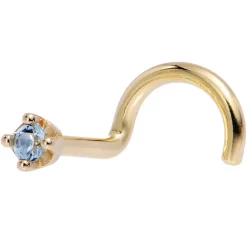 Solid 14KT Yellow Gold (December) 1.5mm Genuine Topaz Nose Ring 14 Solid 14KT Yellow Gold (December) 1.5mm Genuine Topaz Nose Ring -Body Jewelry Store G 850 copy eda2e880 979b 4bf7 a2ae 014d57a1247d