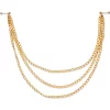 5/8 Handcrafted Electro Plated Triple Threat Dangle Nipple Chain