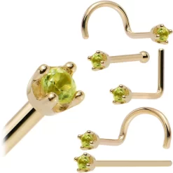Solid 14KT Yellow Gold (August) 1.5mm Genuine Peridot Nose Ring 33 Solid 14KT Yellow Gold (August) 1.5mm Genuine Peridot Nose Ring -Body Jewelry Store NS 18Y PE 15 copy 8a087021 5710 4f65 bb65 fc4aa3652fc5