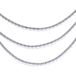 Gaby Handcrafted Black Anodized Titanium Swirly Link Dangle Nipple Chain -Body Jewelry Store cebgcfiboq7cokpakm8o