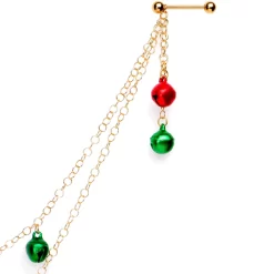 Handcrafted Gold Tone Anodized Christmas Bells Dangle Nipple Chain -Body Jewelry Store itrmoyxdburln5kasulo 286c691b 75af 4b59 99ab 3274e6311f5b