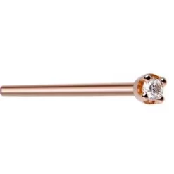 14KT Rose Gold 1.5mm Genuine Diamond Nose Ring -Body Jewelry Store jxl442m6idztb8dojocg