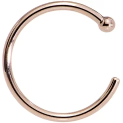 18 Gauge 3/8 14kt Solid Rose Gold Nose Hoop -Body Jewelry Store maaolzz3jdv8uddbgeul 27122b4e 1a3c 41b2 a98c e30fade20233