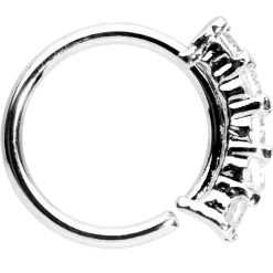 18 Gauge 5/16 Clear CZ Quintet Seamless Circular Ring -Body Jewelry Store p5bubqeg9oj10hgyfhed cd9c2087 3af5 40cf 9aa9 a215e075b406
